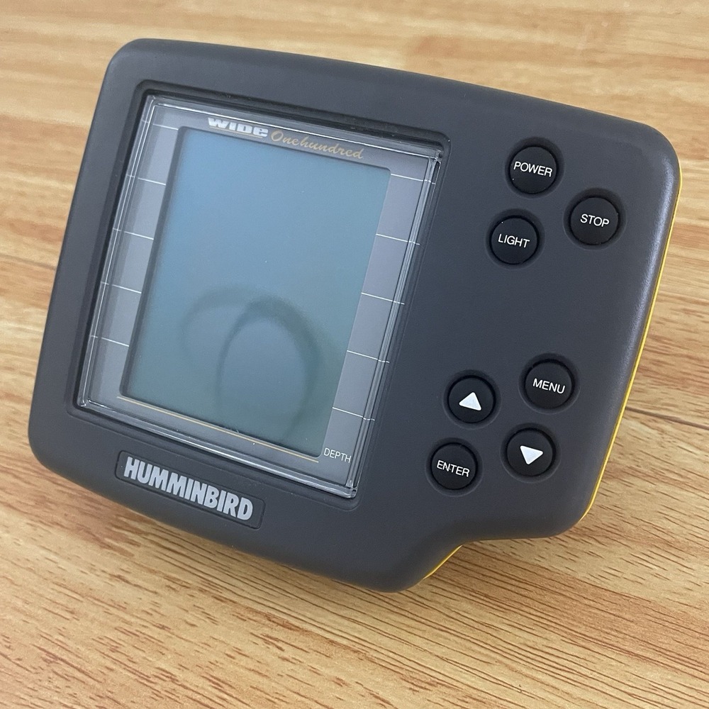 Vintage Humminbird WIDE One Hundred Fishfinder Depth Sounder Parts/repair